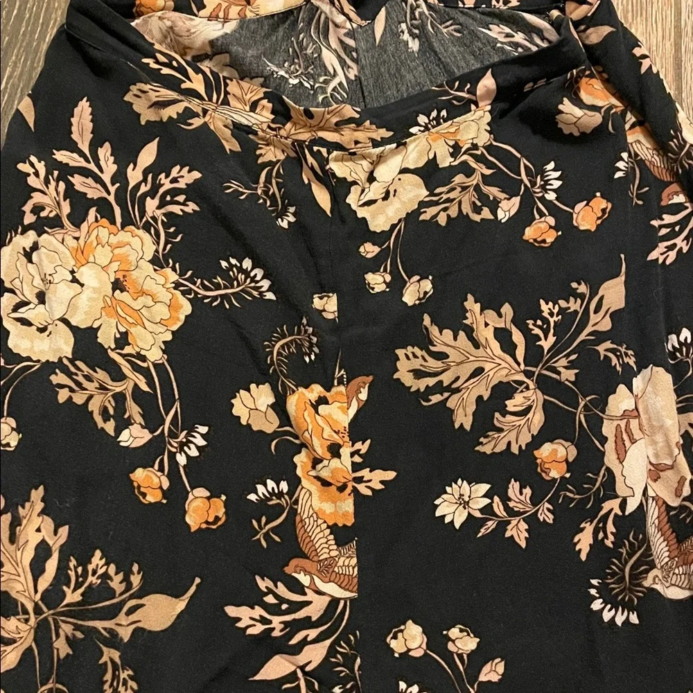 Spell and the Gypsy cropped flowy pants small - Rosa - Picture 3 of 5